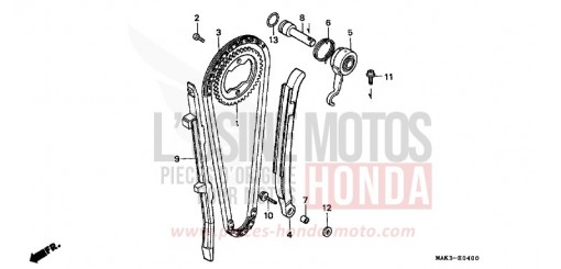 CHAINE A CAMES/TENDEUR FX650Y de 2000